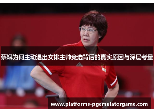 蔡斌为何主动退出女排主帅竞选背后的真实原因与深层考量 蔡斌为何主动退出女排主帅竞选背后的真实原因与深层考量